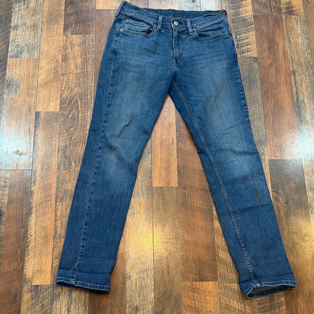 Levi's Dark Blue Denim Jeans 511 31x32 (3348)